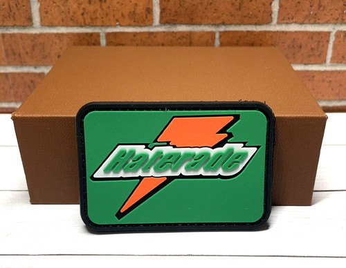 Pvc tactical patch haterade - pvc,